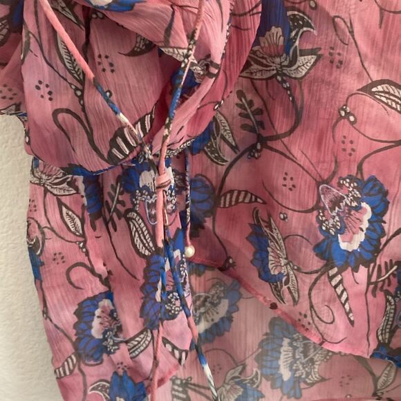 Cleobella Emily Blouse in Lotus Print Size Small - Picture 7 of 8